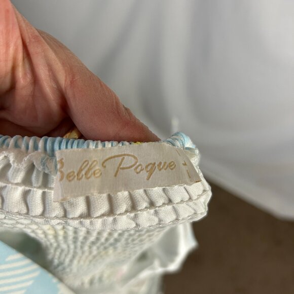 Belle Poque Cherry Gingham Rockabilly Pin up Dress L - Picture 6 of 6